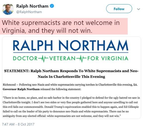 Northam Tweets Video Apology For "Racist And Offensive" Photo Amid Growing Calls To Resign