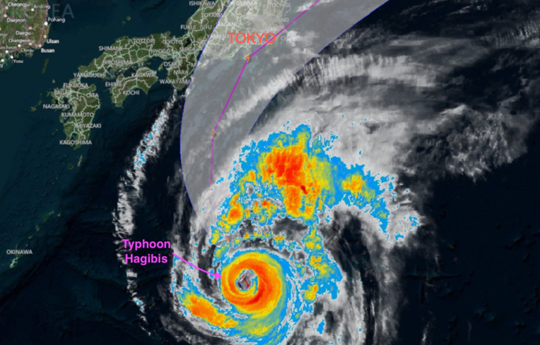 Japan Braces For Typhoon Hagibis Could Be Strongest In Decades | Ron ...