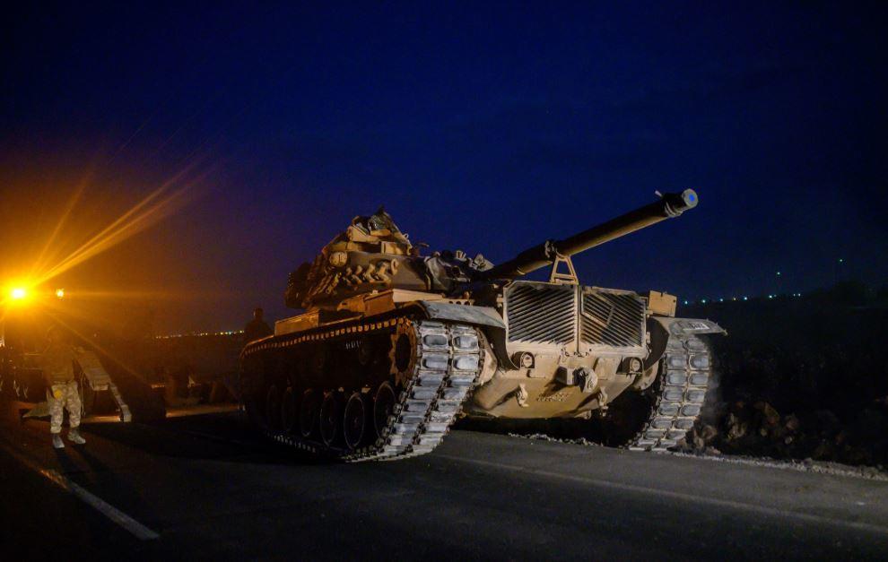 Watch Turkish Troops & Tanks Travel Into Syria As US Backs Away