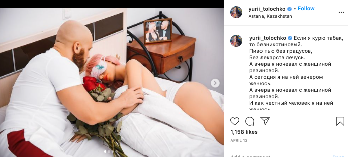 Quot I Love To Dominate Quot Kazakh Bodybuilder Marries Sex Doll Girlfriend - Economic News