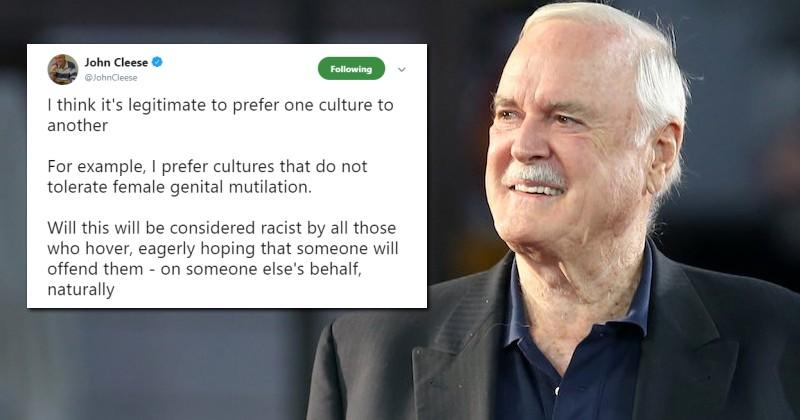 John Cleese Refuses To Back Down: "Prefers Cultures That ...