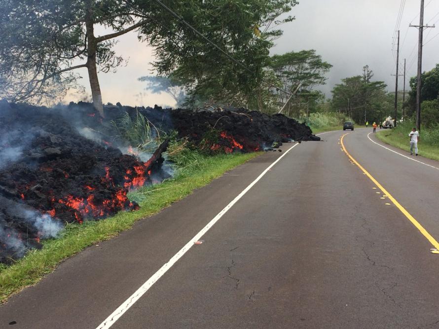 "Hotter And Faster" Lava Spreading Across Hawaii, Dramatic Footage ...