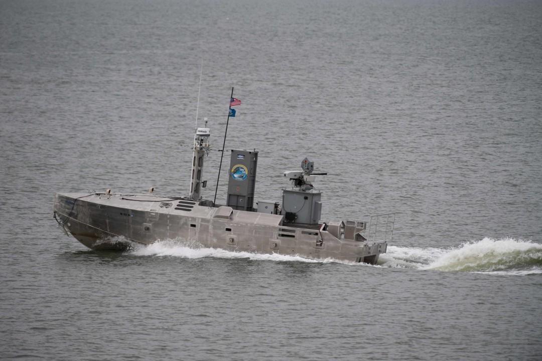 The Pentagon is obsessed with this robot Stealth Minesweeping Stealth Boat 2