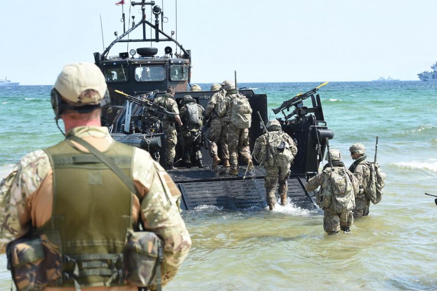 Marines Begin Amphibious Landing Exercises In Sweden Ahead Of Massive ...