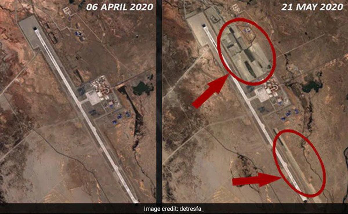 Imágenes satelitales confirman la rápida expansión militar china en la disputada frontera india 1
