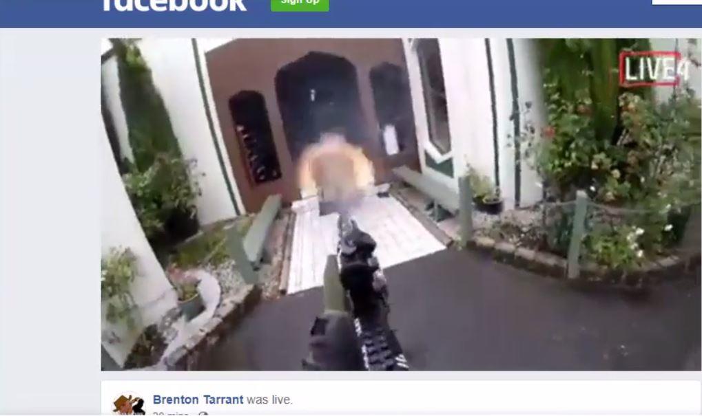 False Flag Cover Up? Facebook, YouTube, Twitter And Scribd Scramble To Scrub NZ Shooting Evidence FB%20livestream