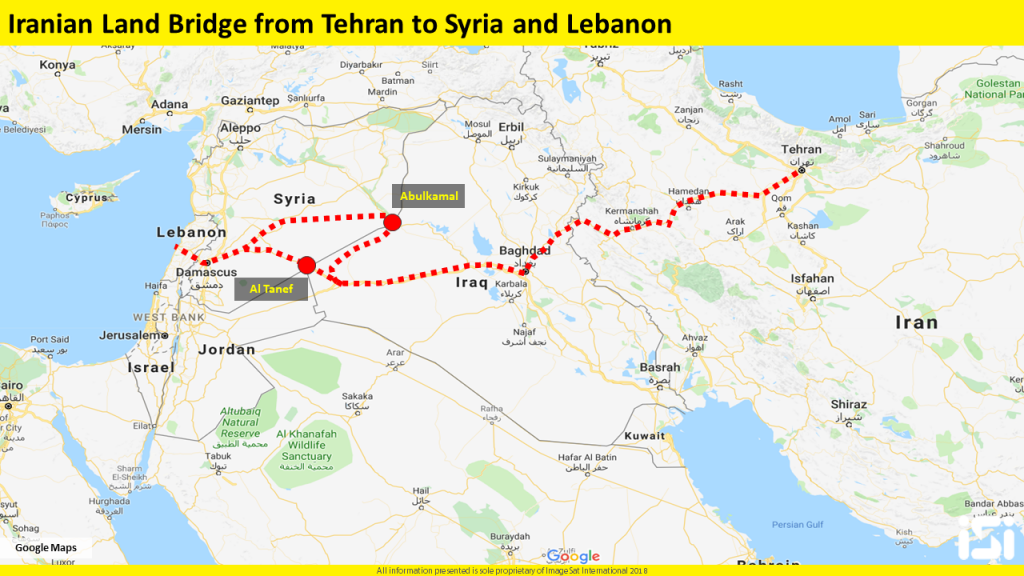 Syria ready for truce, Assad stays, US is left out Iran-Land-Bridge%20new_0