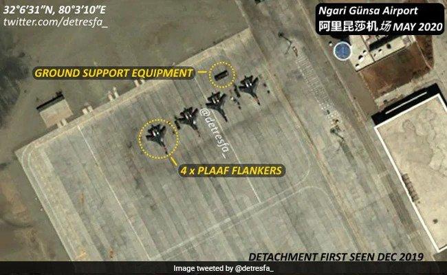 Imágenes satelitales confirman la rápida expansión militar china en la disputada frontera india 2