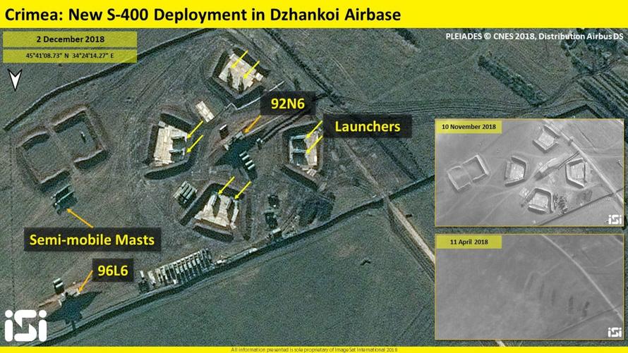 Satellite Images Show Russia Deploying S-400 Missiles In Crimea | Zero