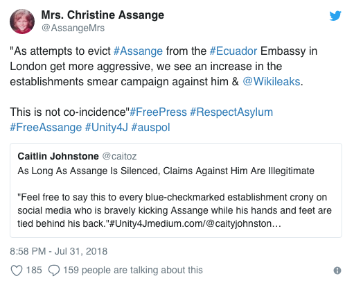 screenshot of a tweet