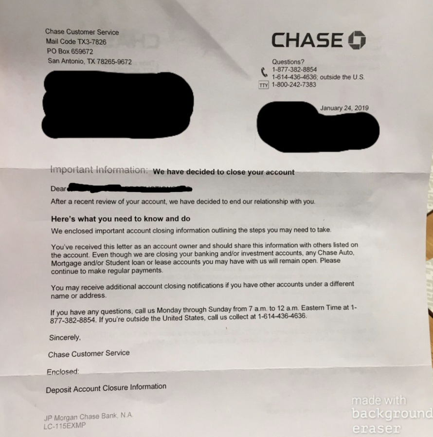 Closure перевод. Chase Bank account closing Letter бланк. Bank name: Chase Bank account name: Ricarda Garza. Moran-chasebank Bank заморозка инструкция по применению.