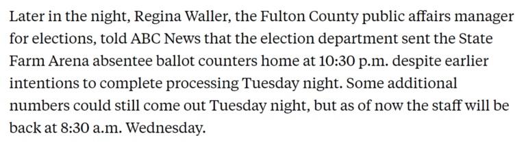 The Federalist Destroys Attempted Debunking Of Late-Night
Ballot Malarkey In Georgia 4