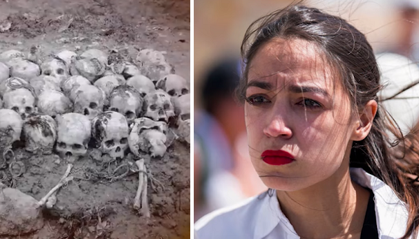 GOP Group Hits Back After 'Racist' Anti-Socialism Ad Triggers AOC Aoc%20genocide