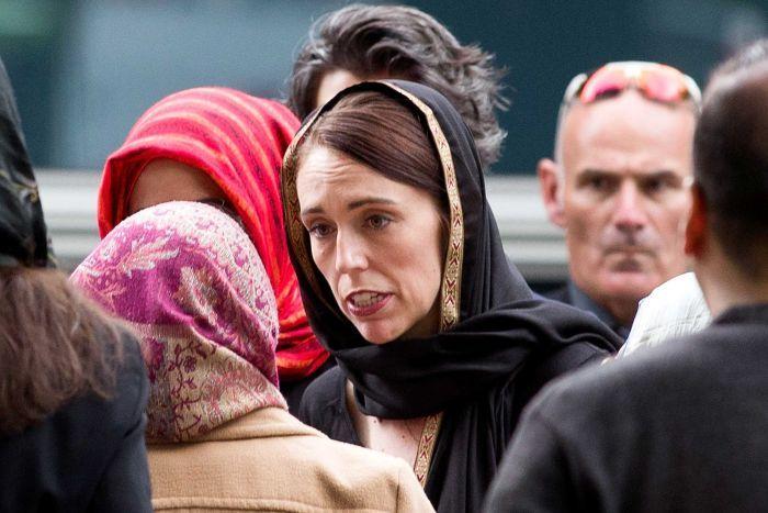 NZ POLICE "HAPPENED TO BE IN A TRAINING SESSION" WHEN MOSQUE SHOOTING BEGAN Ardern