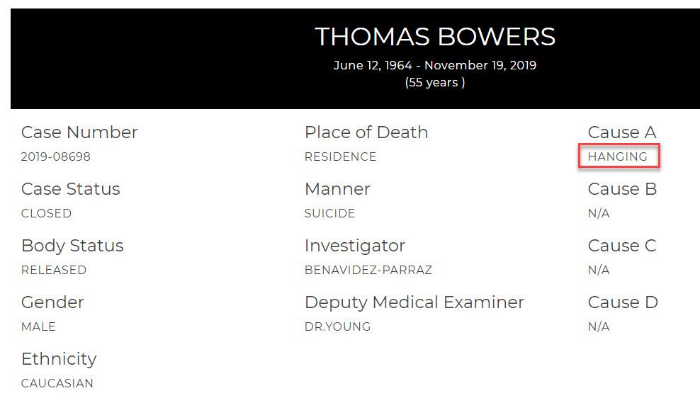 Senior Ex-Deutsche Bank Exec Commits Suicide Bowers%20coroner%20report