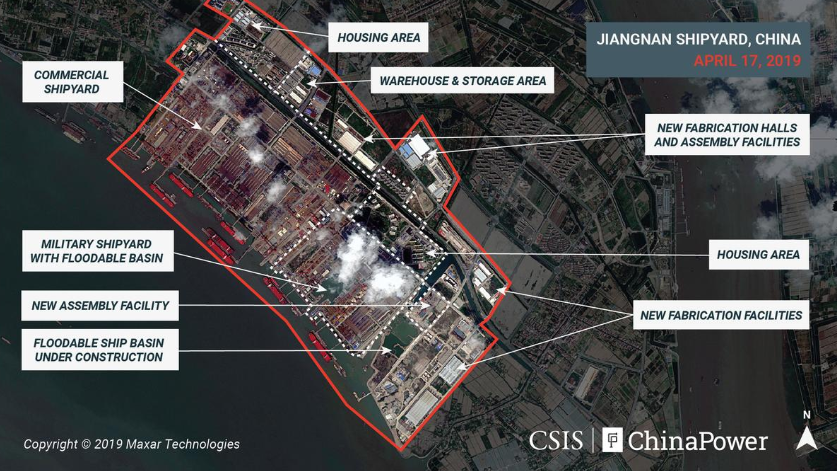 China's Third Aircraft Carrier Revealed In New Satellite Images