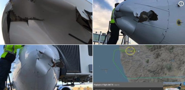 "Pretty Loud Bang": Boeing 737 Jet Damaged In Possible Midair Drone ...