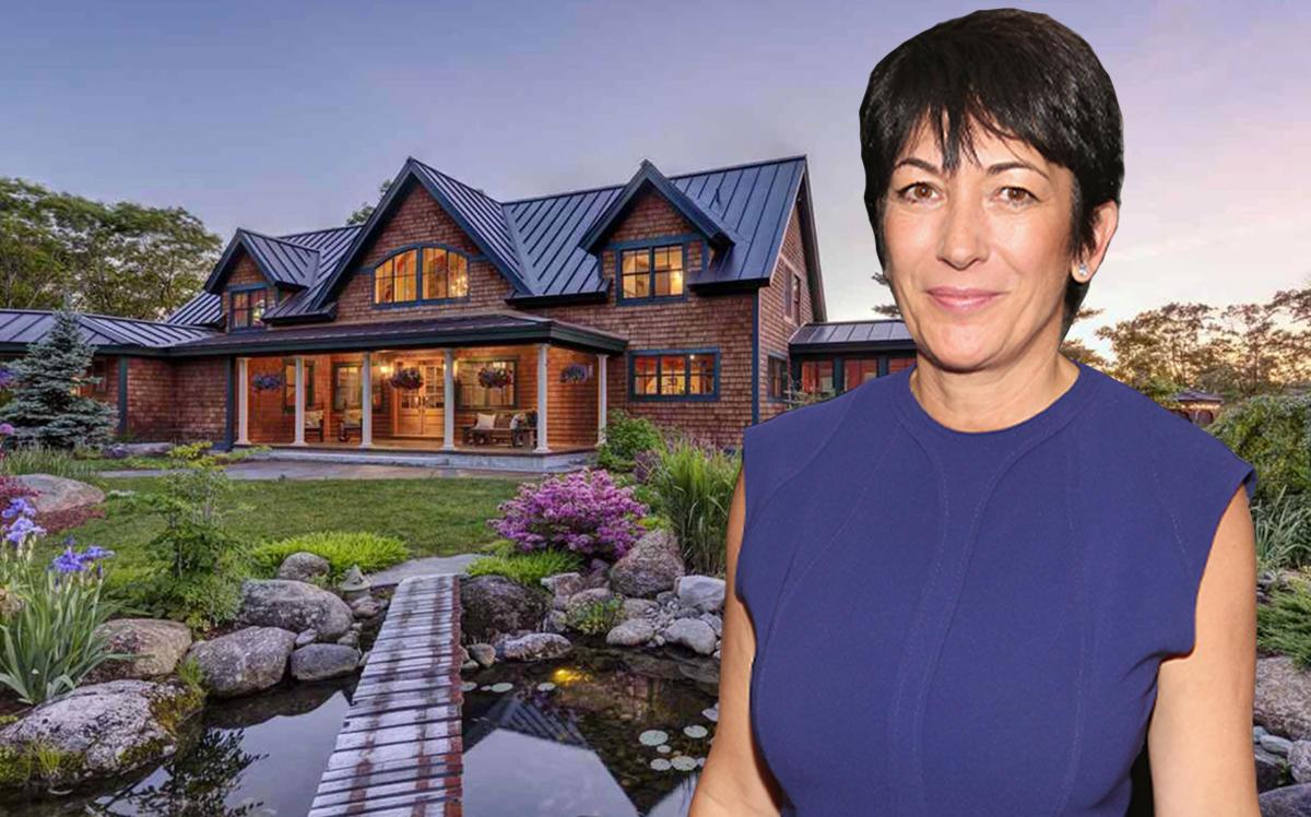 New Court Filing: Ghislaine Maxwell ‘Fled’ Across House During Raid Ghis%20house