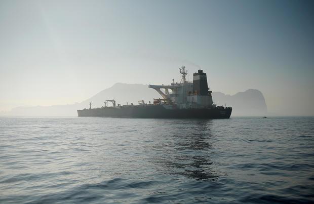 US Unveils Seizure Warrant For Iran's Grace 1 Tanker Grace1tankerrelease