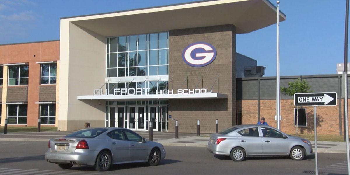 Gulfport High School in Gulfport, Mississippi, via WLOX News