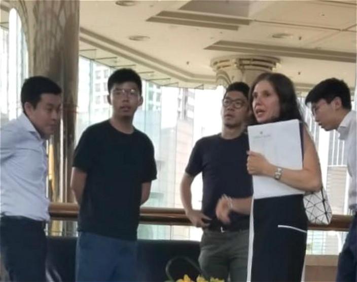 Evidence Of Cia Meeting Hk Protest Leaders China Summons Us Diplomats Over Viral Photo - News