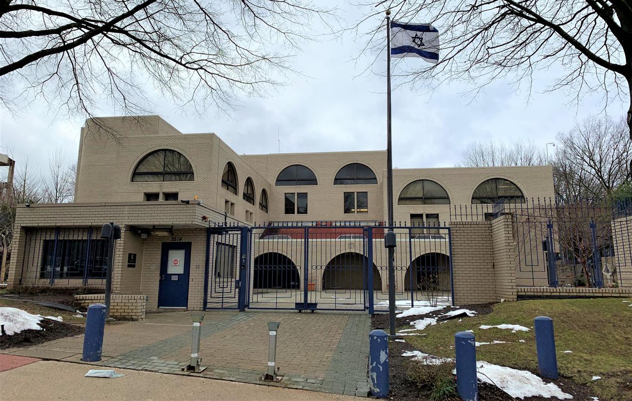 Israeli Embassy in Washington D.C., file image