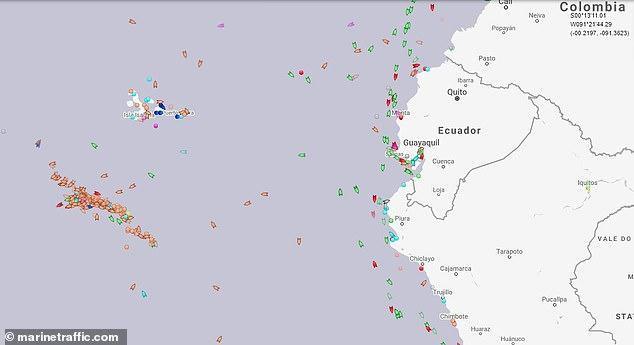 Ecuador 039 S Navy On High Alert As 260 Strong Chinese Fishing Fleet Encroaches On Protected Galapagos - Market News