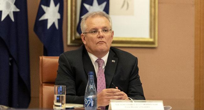 Australian Prime Minister Scott Morrison, file image via Bioreports