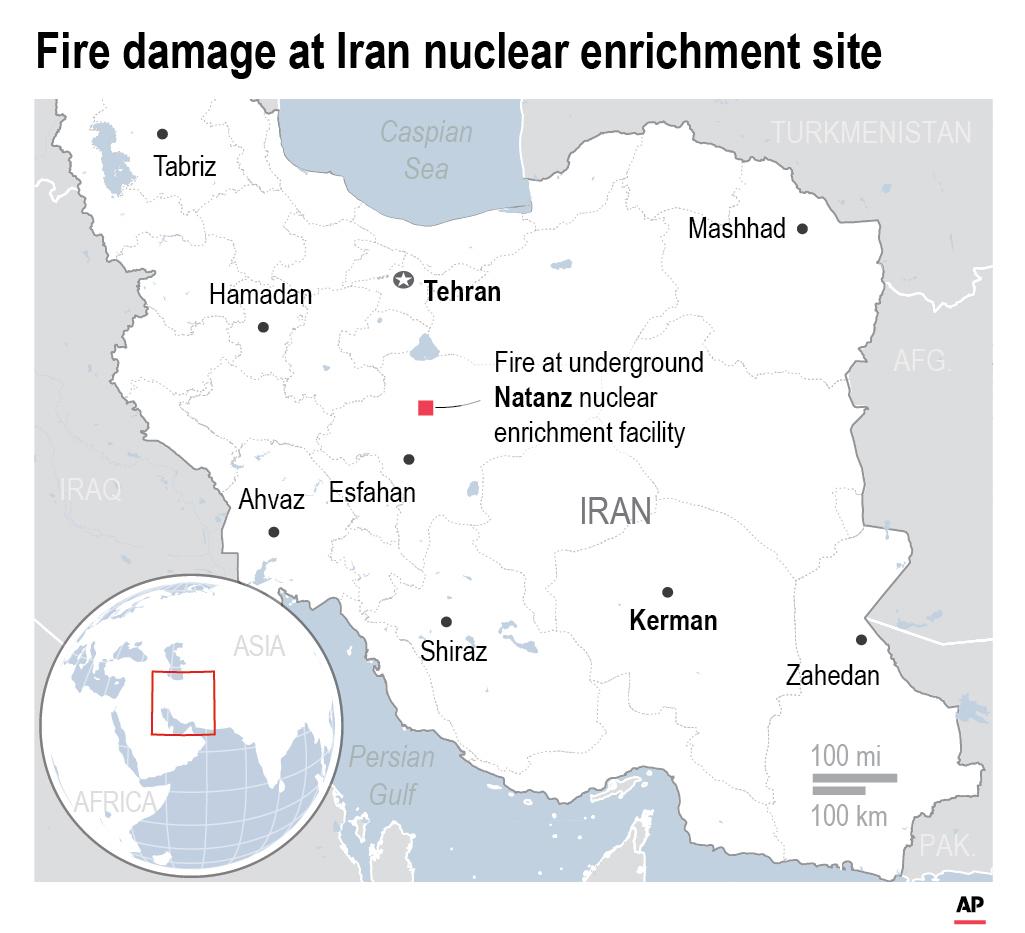 Spate Of 'Random' Explosions At Iranian Facilities Are Targeted Sabotage: Intel Sources