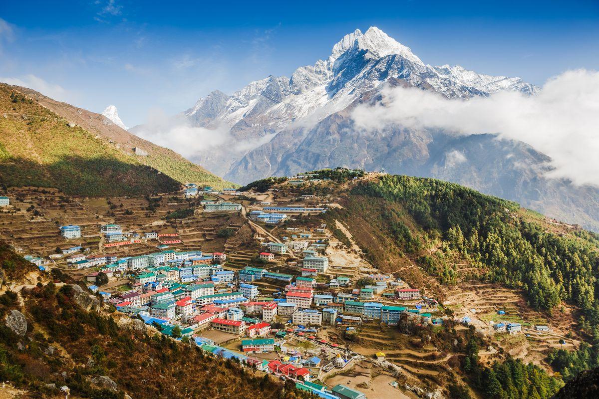 The entire country of Nepal is mountainous with extreme altitudes. Image source: Shutterstock.com