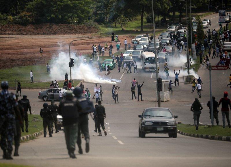 Chaos In Nigeria After Soldiers Open Fire On Large Anti-Police Demonstration