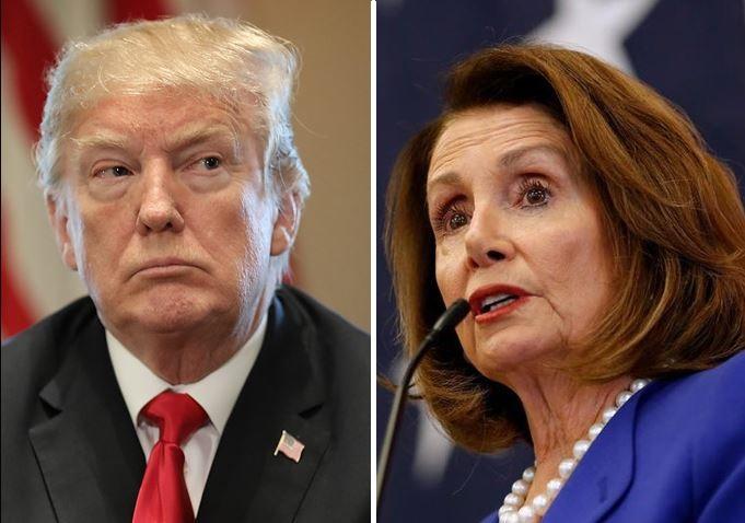 Trump "Disinvited" From Making State Of The Union Address By Top Democrat Pelosi%20trump1