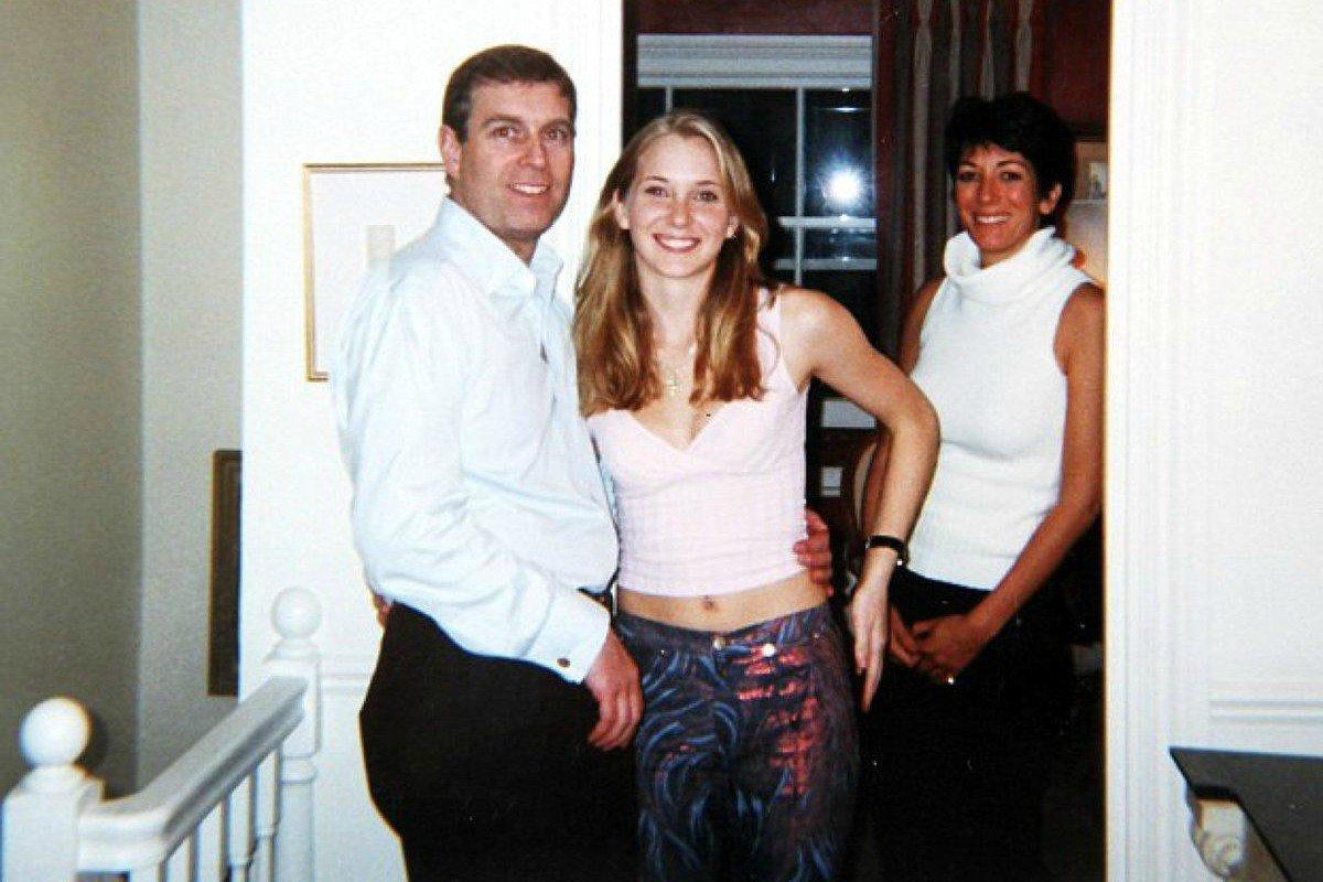 Prince Andrew hits back - but fails to quell Jeffrey Epstein storm as it emerges he spent a WEEK at Jeffrey Epstein's New York mansion after the royal issues extraordinary statement Prince-andrew-Virginia-Giuffre%20%282%29_1