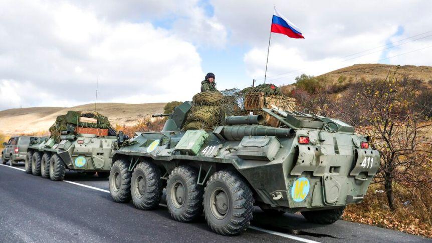 Russia is deploying about 2,000 troops in the region as peacekeepers, AP Via Photolure.