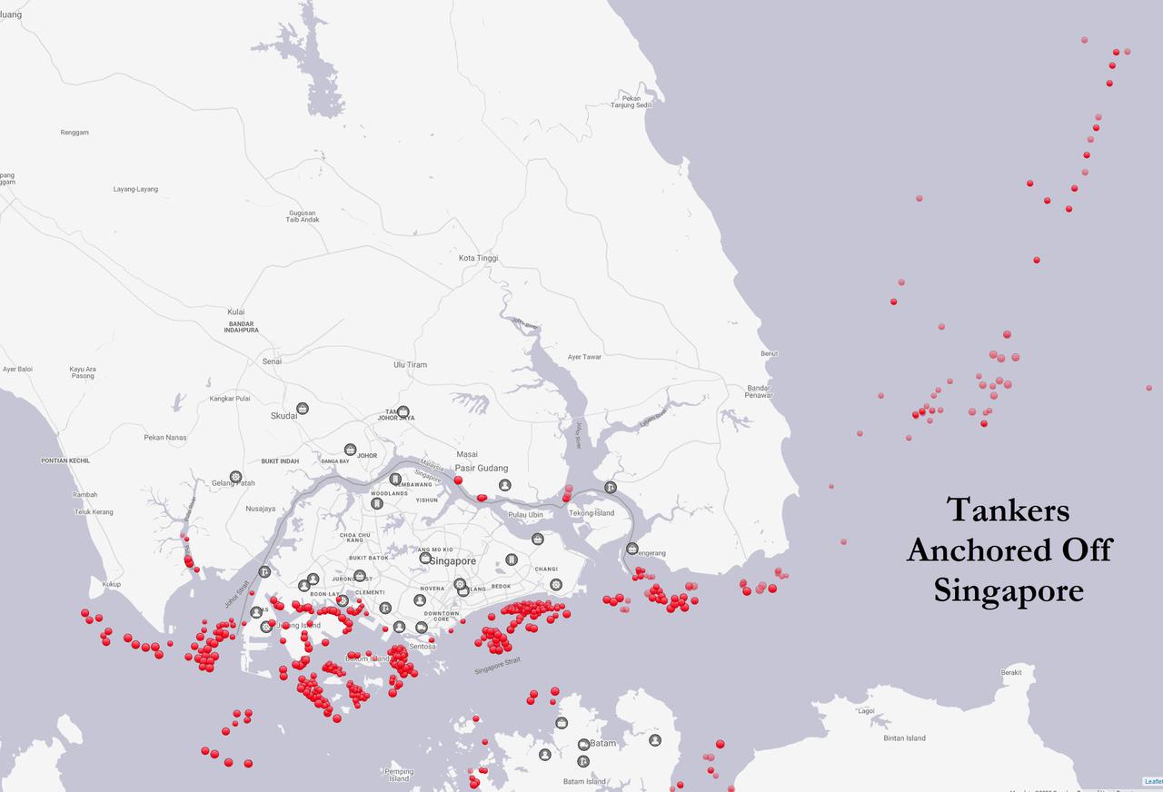 "We Are Moving Into The End-Game": 27 Tankers Anchored Off California, Hundreds Off Singapore As Oil Industry Shuts Down