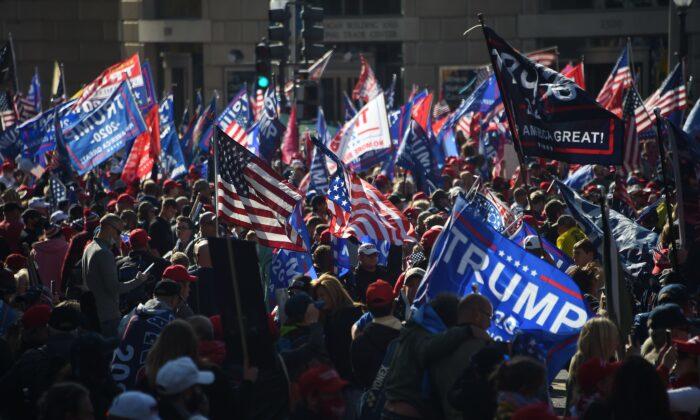 BLM/Antifa Thugs Attack Trump Supporters, Including Children, After D.C. "Million MAGA March"