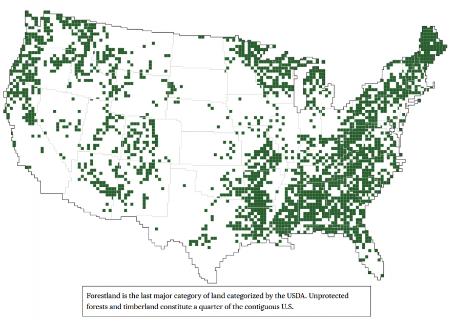 Visualizing How America Uses Its Land In 13 Illustrations Zero Hedge