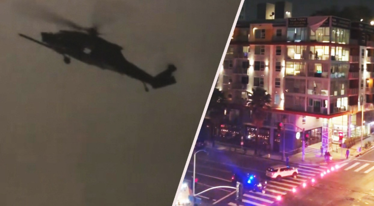 "WTF Is Going On In Downtown LA?": Army War Drills Continue Across Los Angeles