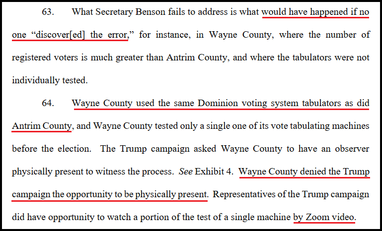 Trump Files Emergency Injunction In Michigan Alleging Fraud; Demands Recounts Over 'Malfunctioning' Dominion Machines