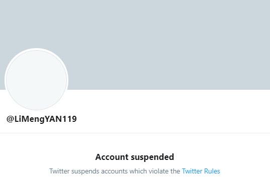 Twitter Suspends Account Of Chinese Scientist Who Published Paper Alleging Covid Was Created In Wuhan Lab
