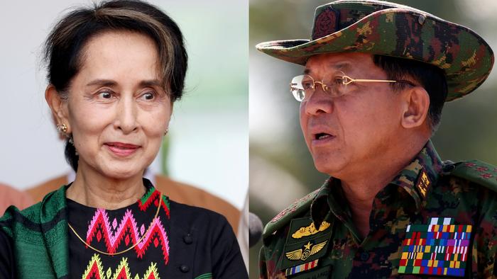 myanmar burma military coup