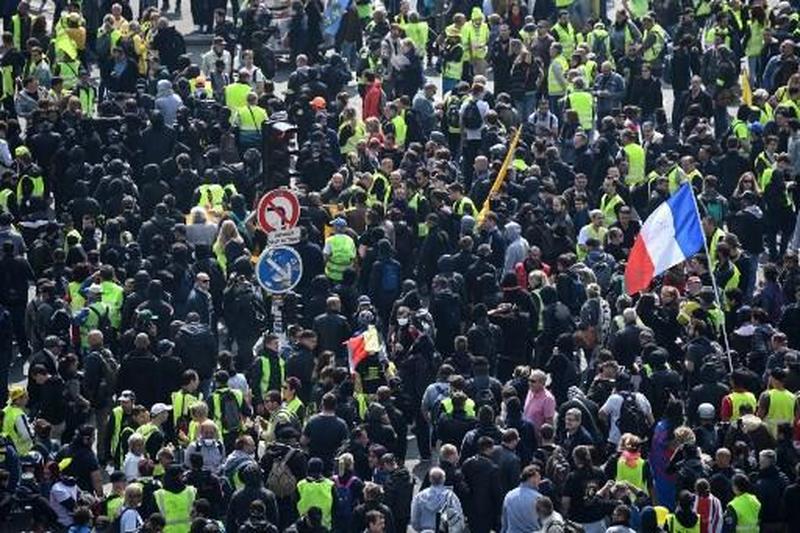 Paris Workers Day riots