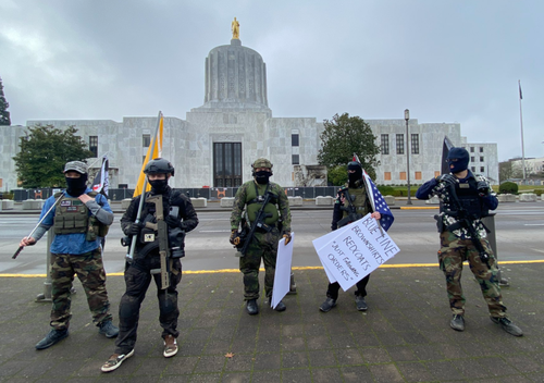 Armed Protesters Begin To Arrive At State Capitols Around The Nation