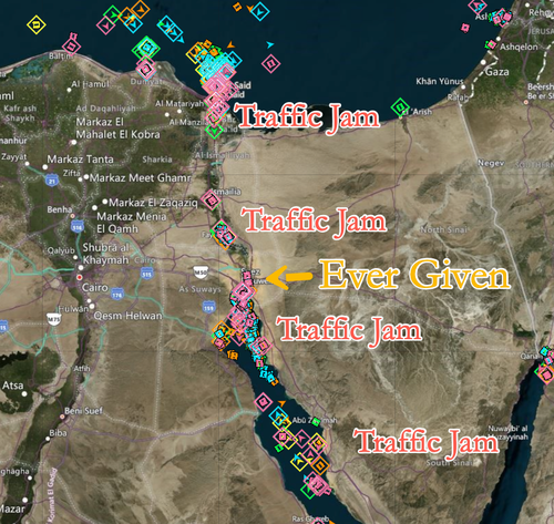 Suez Canal Is "Clear" As Ever Given Reaches Great Bitter Lake