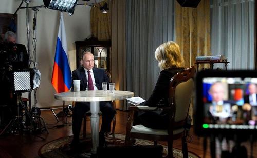 Władimir Putin z Megyn Kelly