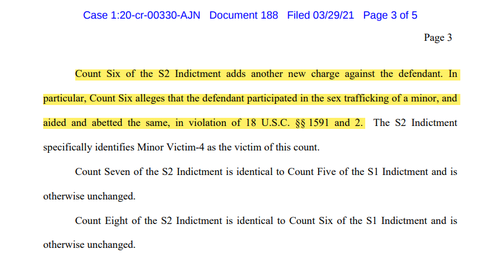 Ghislaine Maxwell Charged With Sex-Trafficking Aidnabet