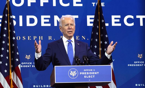 Biden Lashes Out At Trump In Post-Electoral College Speech