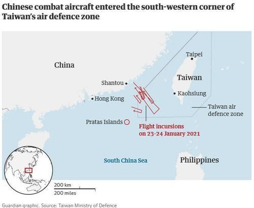 Chinese Bombers Carried Out "Simulated Attack" On USS Roosevelt Carrier Near Taiwan