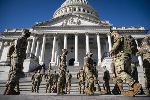 National Guard And Razor Wire Everywhere: DC Gets Dystopian As Impeachment Trial Kicks Off