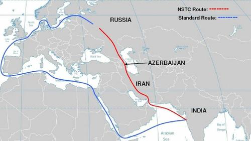 Iran Touts Russia-Iran-India 'North-South Trade Corridor' As "Alternative" & Challenge To Suez Canal